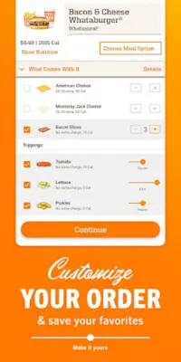 Whataburger android App screenshot 1